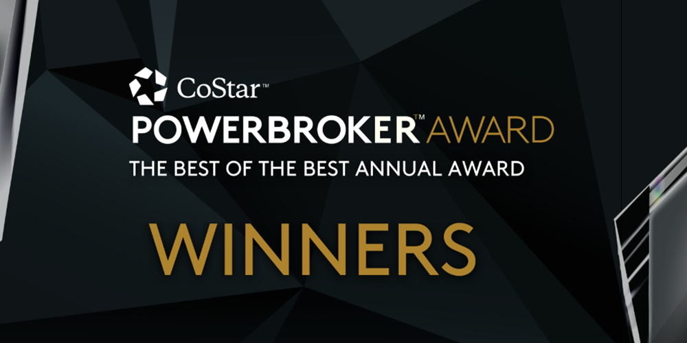 Foundry Commercial Recognized with Annual CoStar Power Broker Awards