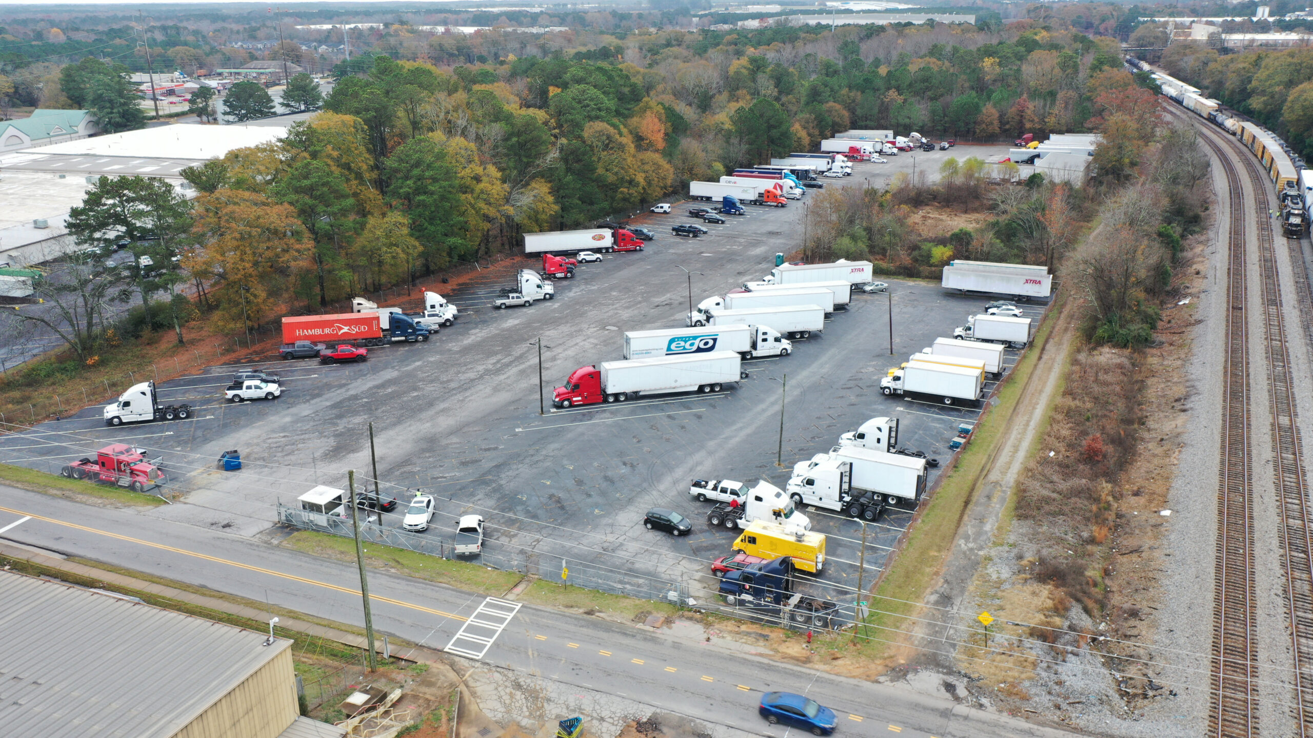 6 Acres of Industrial Outdoor Storage in McDonough Foundry Commercial