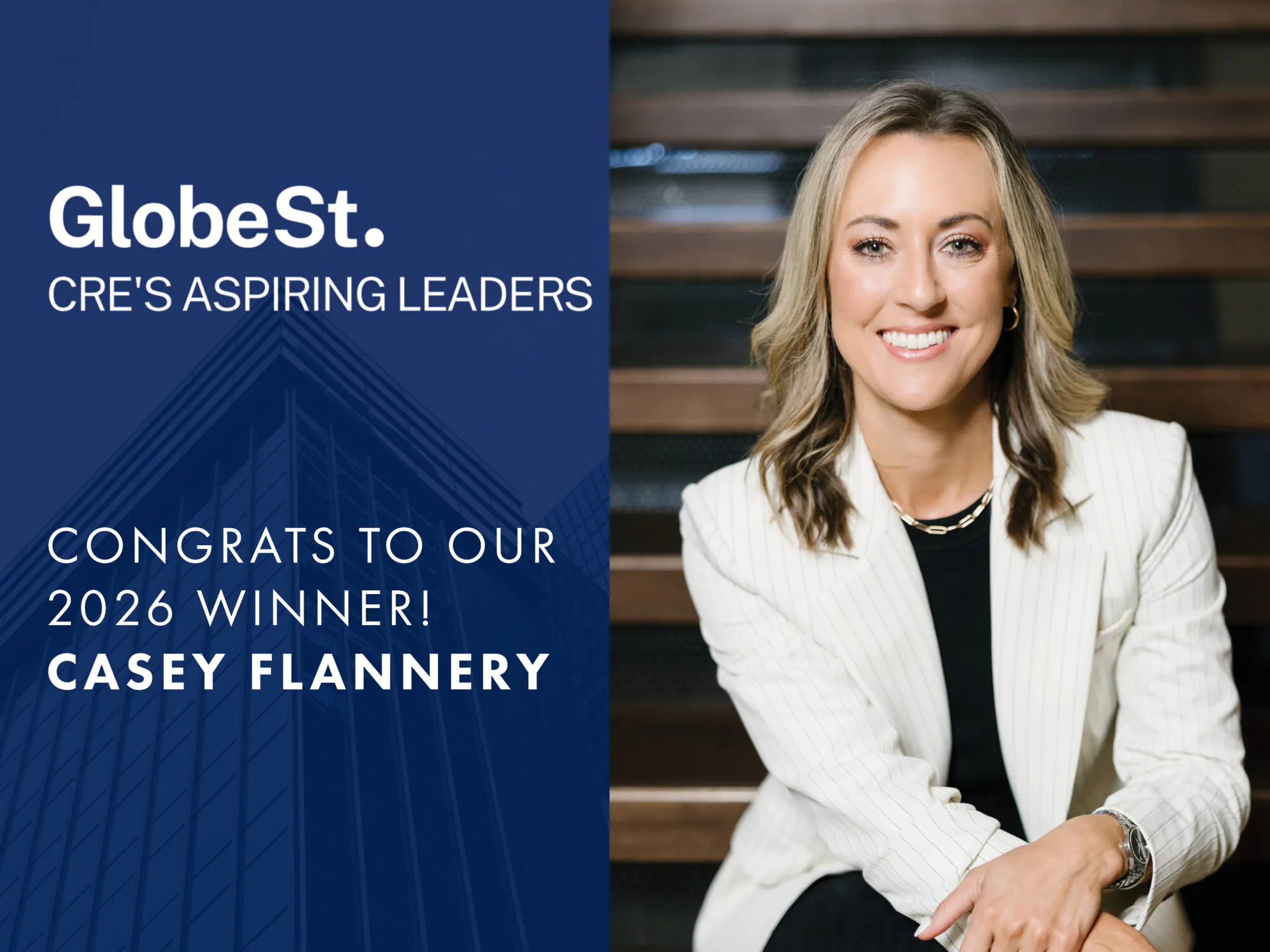Foundry Commercial’s Casey Flannery Recognized Among GlobeSt.’s 2026 CRE Aspiring Leaders