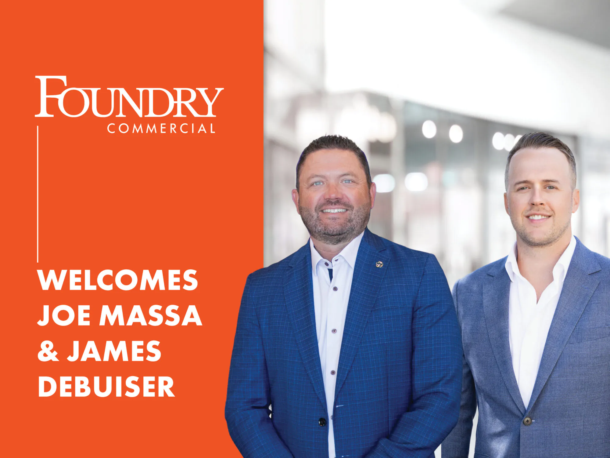 Massa, DeBuiser Launch Healthcare Capital Markets Practice at Foundry Commercial
